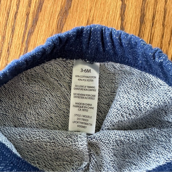 NWOT Disney Baby 2 Piece Mickey Mouse Sailor Set, 3-6 months size - Picture 14 of 15